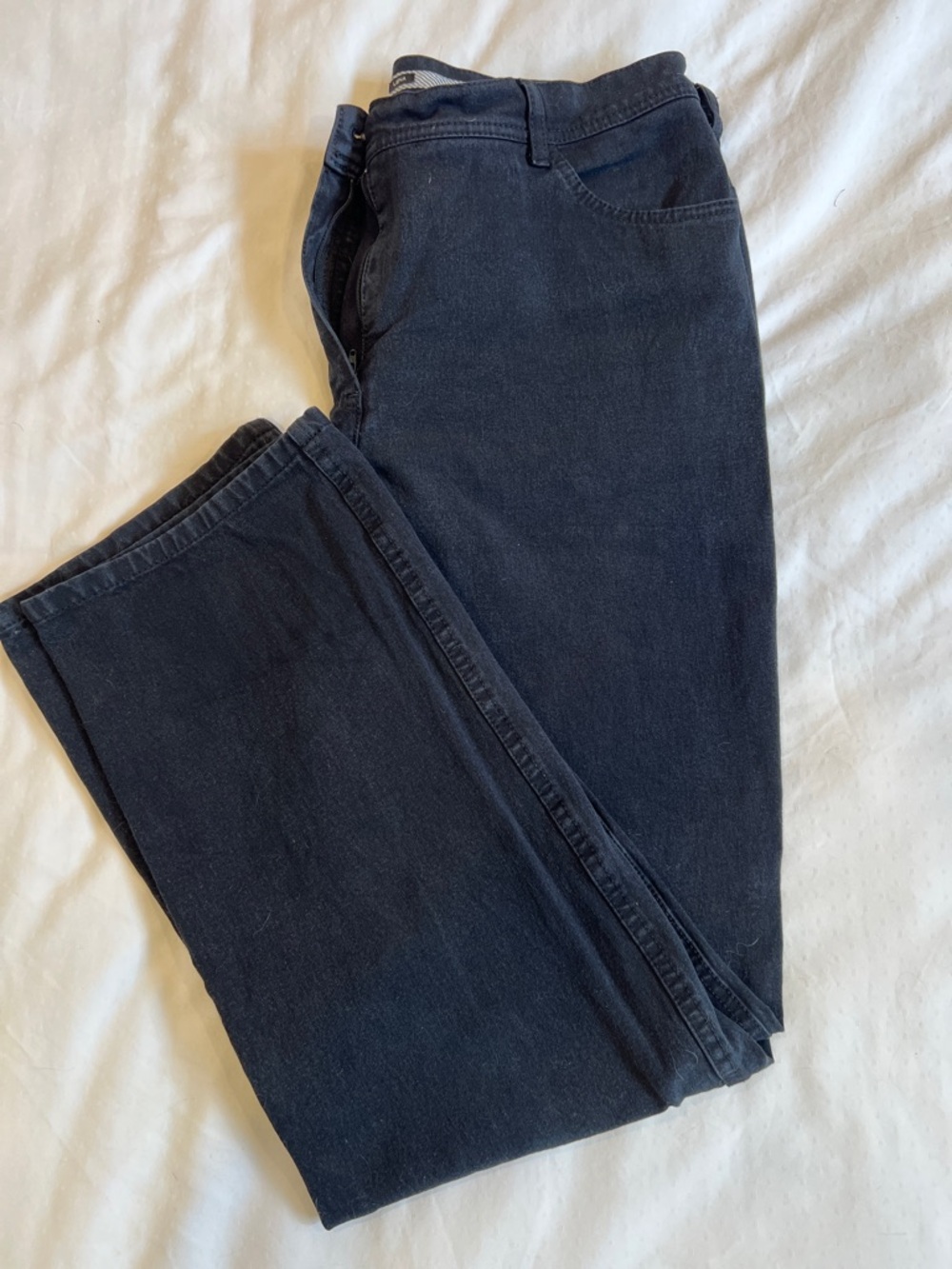Women’s Dark Black Jeans